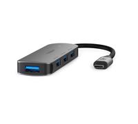 Concentrador USB Nedis 1x USB-C™ - 4x USB A, 4 puerto(s), USB 3.2 Gen1, alimentación a través de USB, 5 Gbps