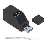 Concentrador USB Transmisión de alta velocidad Plug and Play Alimentado por bus Diseño compacto Portátil con cordón Transferencia de datos de