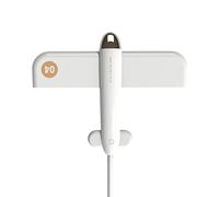 Concentrador Usb3 Alimentado para PC Desktop Aircraft USB Hub 4-Port Plane Expander Accesorios 2.0 Laptop Computer Splitter Shape De De (White, One Size)