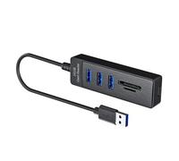 Concentradores USB 3.0 de múltiples puertos con ranuras para tarjetas SDTF, 2 adaptadores de transferencia de datos de puerto USB 2.0 para tabletas de computadora, concentradores de expansión USB para
