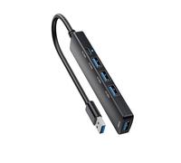 Concentradores USB a USB 3.0 USB 2.0 de alta velocidad con 5 puertos para una transferencia de datos eficiente y carga en varios dispositivos