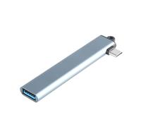 Concentradores USB C con 3 puertos USB 2.0 y 1 adaptador divisor múltiple de puerto USB 3.0 para conectividades