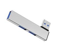 Concentradores USB C con datos de 4 puertos para laptop, 2 USB 2.0 1 USB 3.0, estación de acoplamiento portátil para laptop USB C