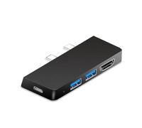Concentradores USB C para estaciones de acoplamiento Pro8/9/X con pantalla triple 4K USB3.0 USB2.0 y ranura para tarjeta