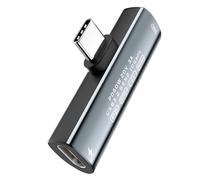 Concentradores USB C portátiles de aluminio con 60 WPD de carga rápida y sincronización de datos, convertidor de transferencia para teléfono, tabletas, oficina, viajes, uso de oficina, accesorio de