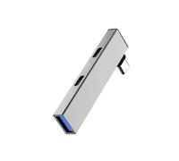 Concentradores USB C portátiles tipo C a tipo C y puerto USB para dispositivos Android de ventana, transmisión rápida de datos