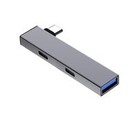 Concentradores USB C portátiles tipo C a tipo C y puerto USB para dispositivos Android de ventana, transmisión rápida de datos