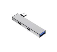 Concentradores USB C portátiles tipo C a tipo C y puerto USB para dispositivos Android de ventana, transmisión rápida de datos