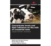Concentrate levels and their influence on the milk of crossbred cows: Changes in total solids - fat and lactose