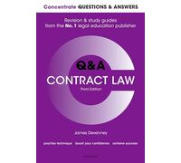 Concentrate Questions and Answers Contract Law: Law Q&A Revision and Study Guide (Concentrate Questions & Answers)