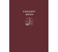 CONCEPT BOOK Deep Merlot: A4 Dot Grid Notebook for Architects, Engineers, and Designers | Professional Slate Green Cover | 200 Pages for Sketching, Drafting & Project Planning