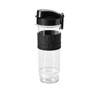 Concept Casa sm338 sb3385 Mix recipiente con tapa de hidratación los dispositivos X, 0,57 L, color negro