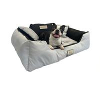 Concept Crystal Cama para Perros Impermeable Cordura - Relleno Fibra Siliconada Cojín - Duradera Resistente a Arañazos - Lavable Hecha a Mano en Polonia - 6 Tamaños 55x45 cm a 145x115 cm - King Dog