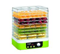 Deshidratador de Alimentos Eléctrico 245 W 9 Bandejas Fruta Verdura Setas Verde