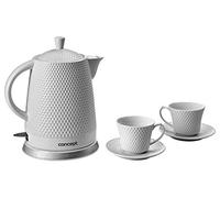 Concept Electrodomésticos RK0040 Hervidor de Agua, 1500 W, 1.5 litros, Cerámica, Blanco