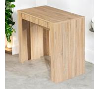 CONCEPT Fábrica Mesa Consola Extensible BELLI Madera 8 Plazas 235 cm | Extensión incluida, revestimiento de PVC, conectores incluidos, comedor