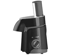 CONCEPT Hausgeräte ES1010 Fresh Salad - Escoba eléctrica con 5 insertos de tambor intercambiables, preparación de ensaladas, disco de patatas fritas, empujador, fácil mantenimiento, 80 dB, 200 W