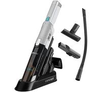 Concept Hausgeräte VP4420 Clean - Aspiradora de Mano (11,1 V, Filtro HEPA 13, 78 dB, 0,25 L, 11,1 V, 2200 mAh), Color Blanco y Gris