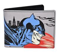 Concept One DC Comics - Cartera Plegable de Batman en una Caja de Lata Decorativa, Multicolor