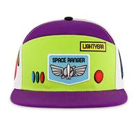 Concept One Disney Pixar Toy Story 4 Baseballkappe, Buzz Lightyear Erwachsene Snapback Hut mit Flacher Krempe Sombrero, Multicolor, Talla única Unisex Adulto