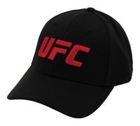 Concept One Gorra de béisbol Unisex UFC, 6 Paneles para Adultos, Flex Fit, Active Sport con ala Curvada, Color Negro, Talla única, Negro, Talla única