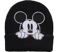 Concept One Gorro de Mickey Mouse de Disney, tamaño único, Bordado, Color Negro