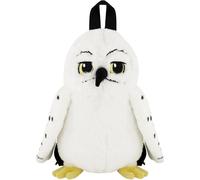 Concept One Harry Potter - Mini mochila, bolso de viaje pequeño para hombres y mujeres, correas de hombro ajustables, color blanco, 25,40 cm, búho Hedwig