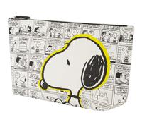 Concept One Peanuts Snoopy Bolsa de maquillaje de viaje trapezoidal organizador de cosmιticos para mujer Multi