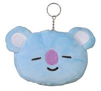 Concept One Womens - Cartera pequeña con Llavero BT21 Line Friends KOYA Key Chain and Coin Purse, Koya