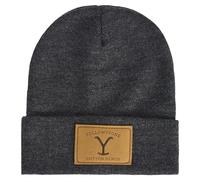 Yellowstone Dutton Ranch - Gorro de Punto de Invierno con puño, Gris, Talla única, Gris, Talla única