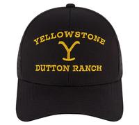 Concept One Yellowstone Gorra de béisbol Ajustable de Malla con Visera Curvada, Midnight, Talla única