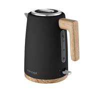 Concept RK3316 ELWOOD Hervidor eléctrico 1,7L Acero inoxidable Negro mate STRIX