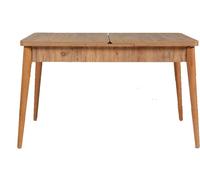 Concept Usine Mesa extensible de madera oscura - max 6 personas