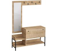 Concept Usine Mueble recibidor con perchero y zapatero