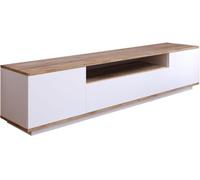 Concept Usine Mueble TV madera y blanco 180cm