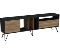 Concept Usine Mueble tv madera y oro 180 cm