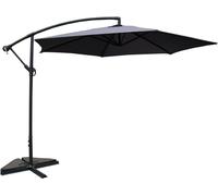 Concept Usine Parasol excéntrico Ø 300 cm gris