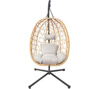 Concept Usine Sillón colgante con efecto ratán