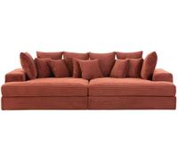 Concept Usine Sofá de 4 plazas de pana terracota