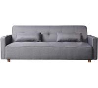 Concept Usine Sofá escandinavo cama de 3 plazas en tejido gris.