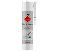 Concepto by Jacopic Adhesivo de montaje extra fuerte para espantapájaros, 300 ml, adhesivo de silicona transparente, montaje seguro en exteriores, para plástico, metal, hormigón, madera