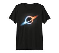 Concepto de astrofísica Abstracta del Disco de energía del Agujero Negro Camiseta Premium