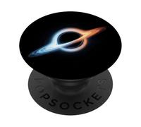 Concepto de astrofísica Abstracta del Disco de energía del Agujero Negro PopSockets PopGrip Adhesivo