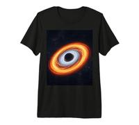 Concepto de astrofísica de Plasma Agujero Negro Disco de acreción Camiseta Premium