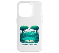 Concepto de Crecimiento del Conocimiento de la Laguna de señal Carcasa para iPhone 14 Pro