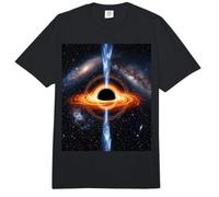 Concepto de Disco de acreción de Haz de energía Espacial de Agujero Negro Comfort Colors Adult Heavyweight T-Shirt