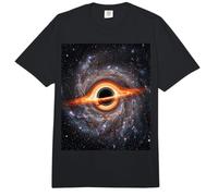 Concepto de Disco de acreción de Lentes gravitacionales de Agujero Negro Comfort Colors Adult Heavyweight T-Shirt
