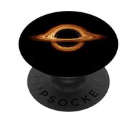 Concepto de física de astrofísica de Disco de acreción de Agujero Negro PopSockets PopGrip Adhesivo