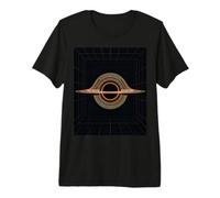 Concepto de física de distorsión Espacio-Tiempo Agujero Negro Camiseta Premium