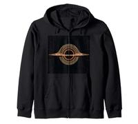 Concepto de física de distorsión Espacio-Tiempo Agujero Negro Sudadera con Capucha